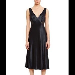 (Sold) Opening Ceremony Black midi Dress
